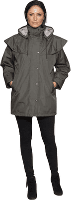 ❤️ Plus ❤️ Womens Waterproof Stormwear Olive Rain Jacket db5022