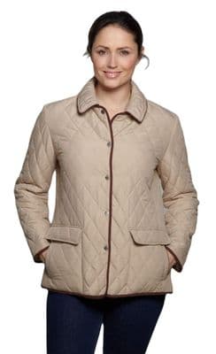 ❤️Up to Plus❤️ Womens Diamond Quilted Stone Jacket db907