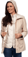 DB3128 Plus Size 3-in-1 Lightweight Spring Jacket with Removable Gilet