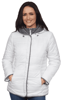 DB761 Plus Size Padded Jacket