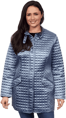 DB788 Plus Size Padded Jacket