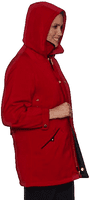 DB901 Women's Classic Hooded Quilted Warm Rain Jacket