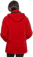 DB901 Women's Classic Hooded Quilted Warm Rain Jacket