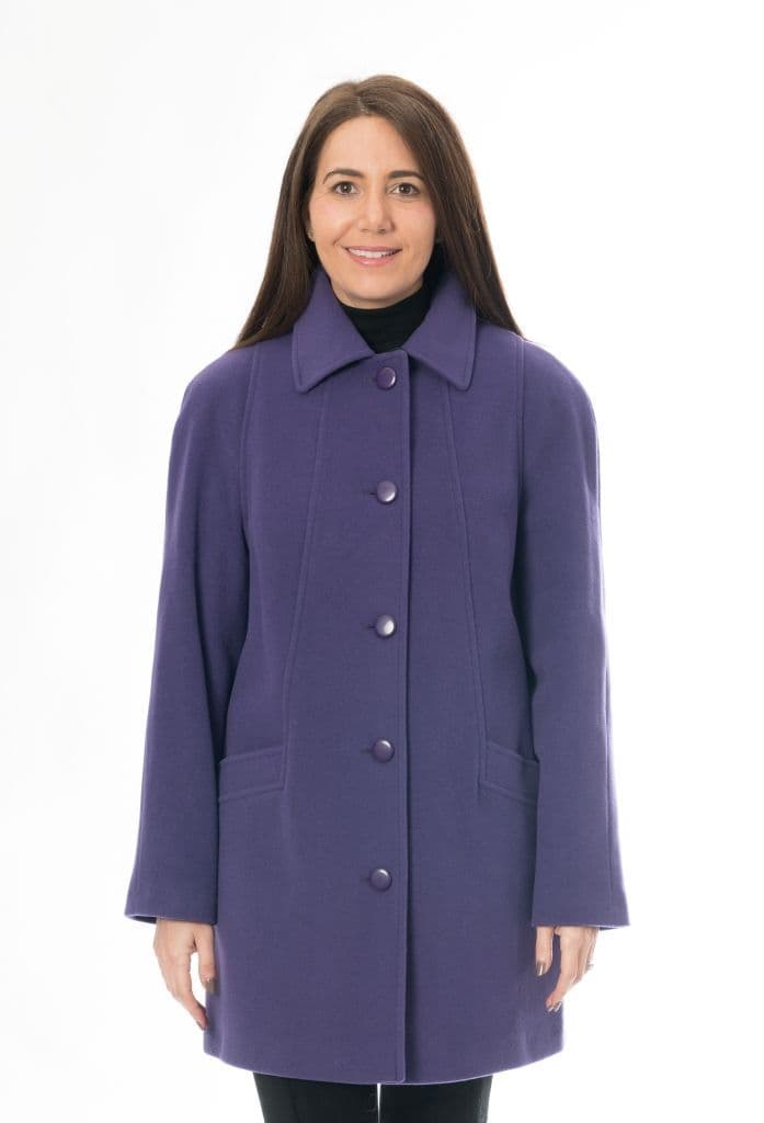 K7016C Cashmere Wool Single Breasted Jacket