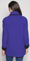 K803J 3% Cashmere & Wool Mix Coat Plus Scarf
