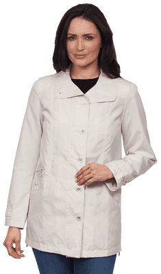 Plus Size DB598 Cream Spring Jacket