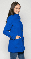 Womens 10% Cashmere & Wool Coat K127C
