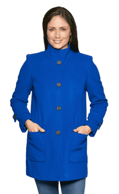 Womens 10% Cashmere & Wool Coat K127C