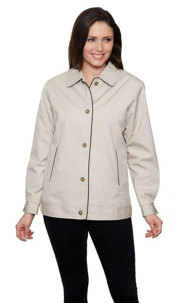 Trendsetting Lapel Button Up Blue Shirt Jacket main image 1