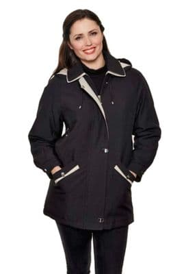 Womens Classic Hooded  Rain Jacket DB998A