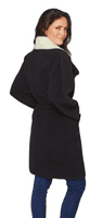 Womens Faux Wool Blanket Coat K1446