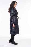 Womens Feather Down Belted Down Coat db047