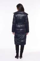 Womens Feather Down Belted Down Coat db047