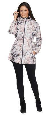 Womens Lightweight Travel  Jacket in Floral Print db3127