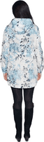 Womens  Lightweight Travel Jacket Turquoise Print db3127