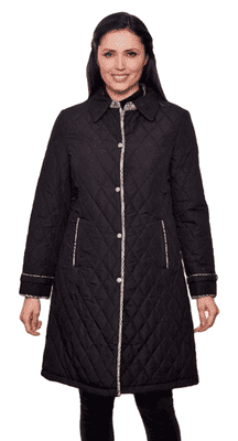 Womens Quilted Check Detail db107