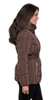 Womens Stunning Faux Down Warm Padded Jacket db630