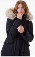 Womens Ultra Thick Hooded Padded Coat db7014