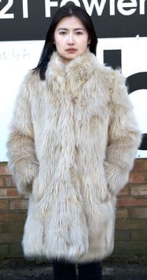 Womens Warm Faux Fur Coat db315
