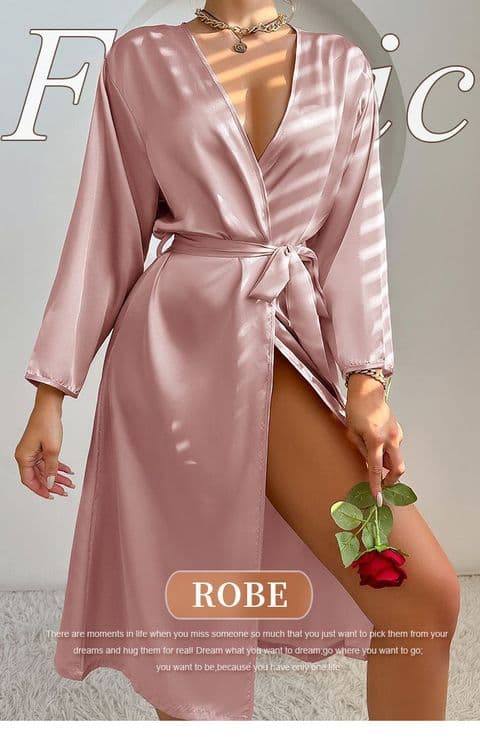 AE - Satin Gown Pink