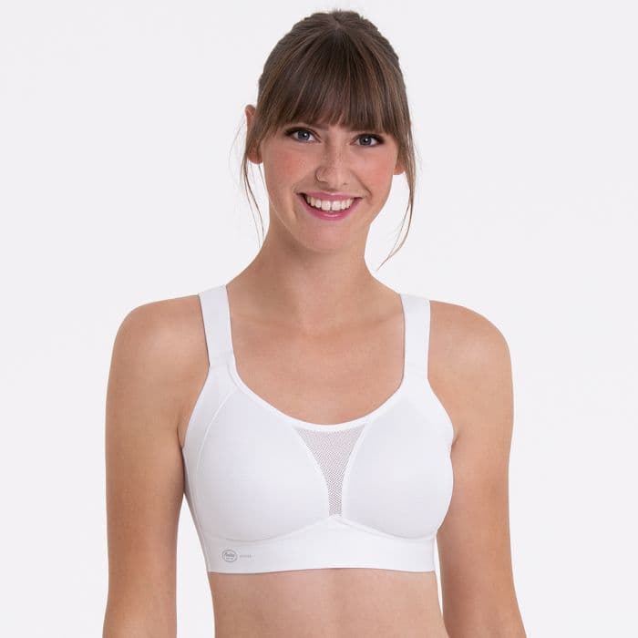 Anita - White Smart Control Sports Bra
