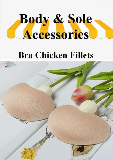 B&S - Bra chicken Fillets For more push-up Nude