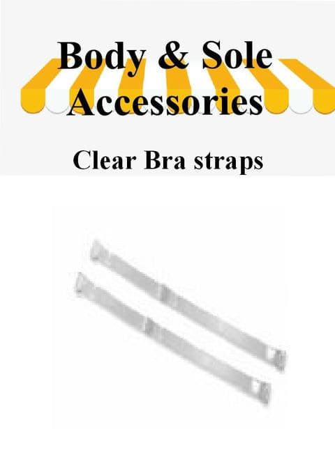 B&S - Clear Bra straps