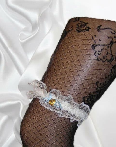 B&S - Wedding Garter 2 - Hand made locally