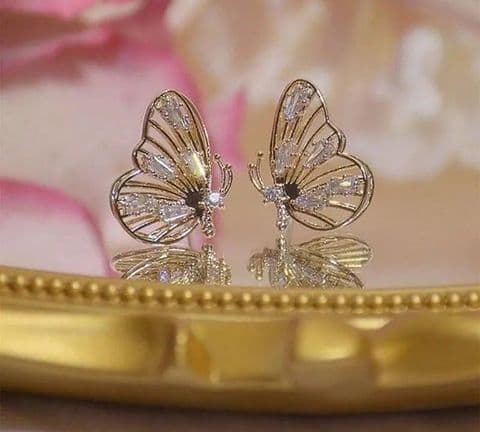 BandS - Butterfly Stud Earrings £14.99