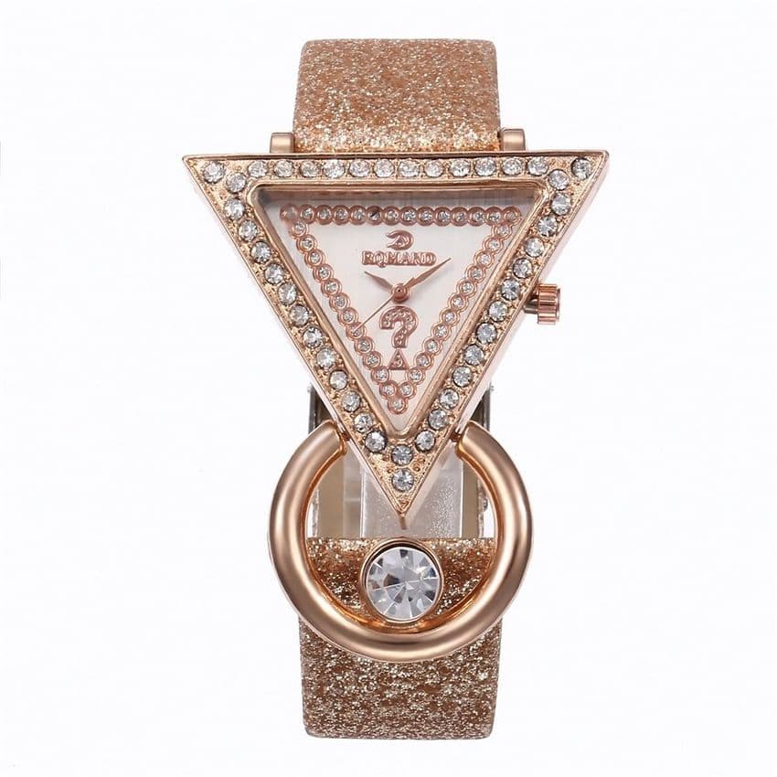 BandS - Champagne Peacock Watch Set £29.95