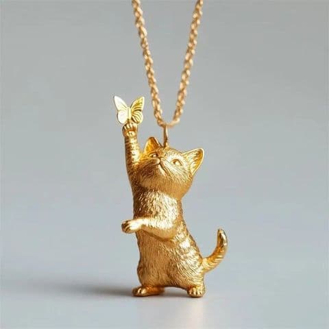 BandS - Cute Cat Necklace £14.99
