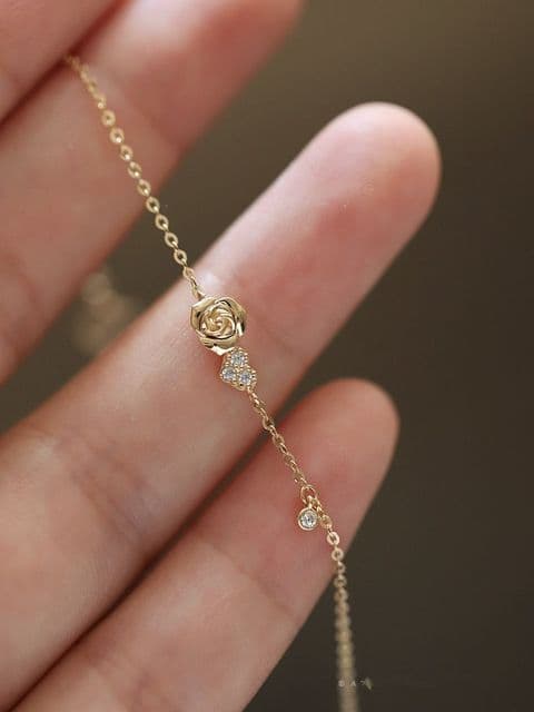 BandS - Delicate  14k Gold plated Bracelet £36.95