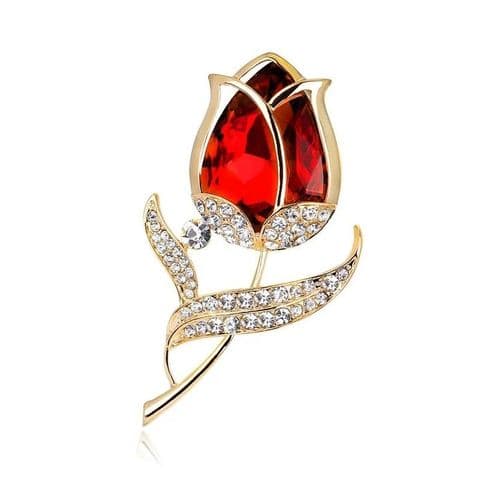 BandS - Diamonte Red Tulip £14.99