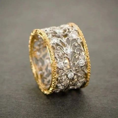 BandS - French Vintage Baroque Style Ring. £14.99