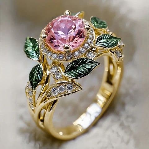 BandS - Geometric Rose Ring £14.99