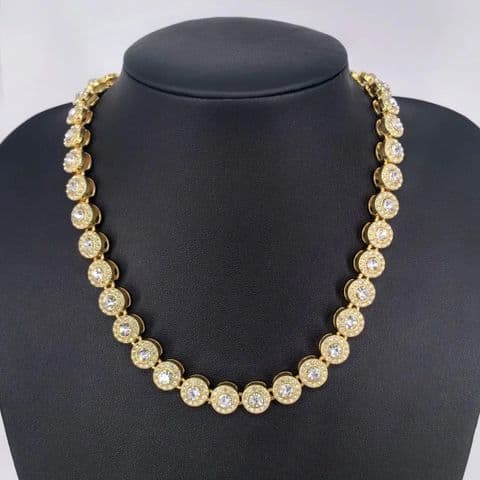 BandS - Gold Tennis or Eternity Necklace £29.95