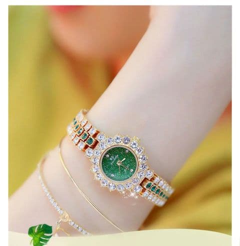 BandS - Green Diamond Watch £29.95
