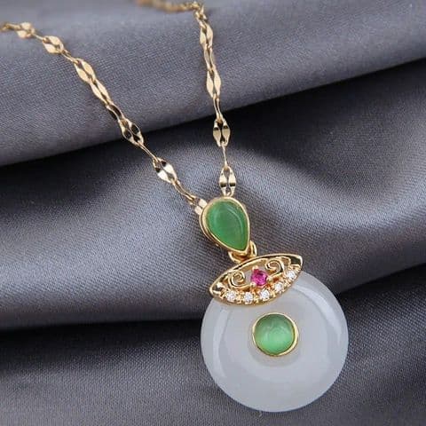 BandS - Korean Fashion Simple Jade Pendant £14.99