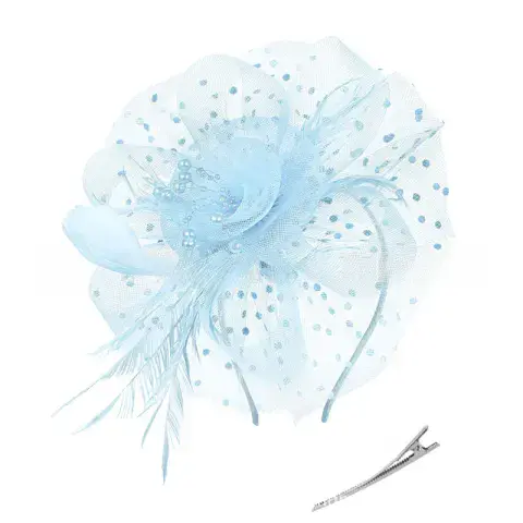 BandS - Light Blue Facinator