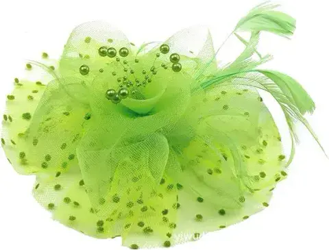 BandS - Light  Green Facinator