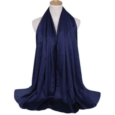 BandS - Navy Blue Pashmina