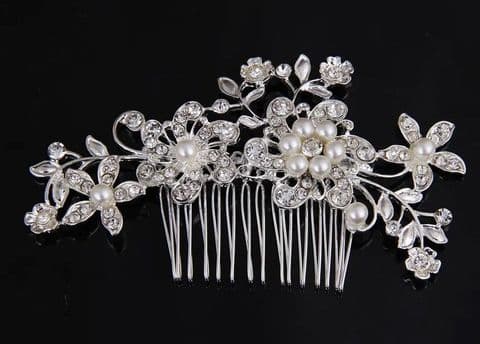 BandS - Pearl & Diamonte Hair Comb £14.99