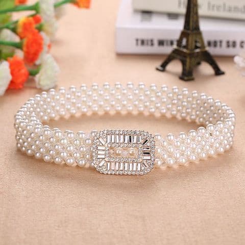 BandS -Pearl Stretch Belt £24.95