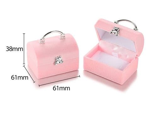 BandS - Pink Bag ring box £14.99