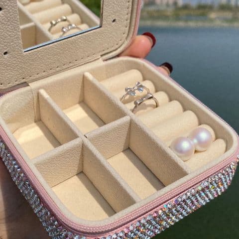 BandS - Pink Bling Jewellery Box £25.00