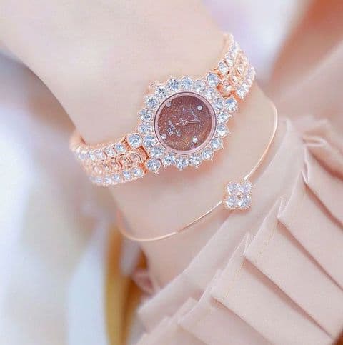 BandS - Pink Diamond Watch £29.95