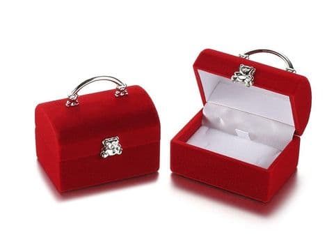 BandS - Red Bag ring box £14.99