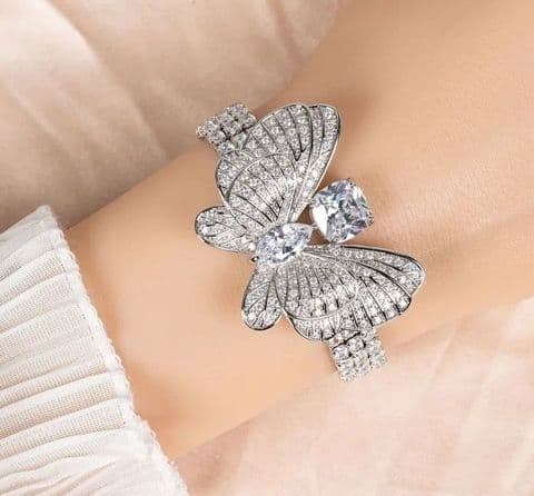 BandS - Silver Butterfly Bracelet £29.95