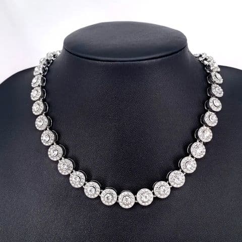 BandS - Silver Tennis or Eternity Necklace £29.95