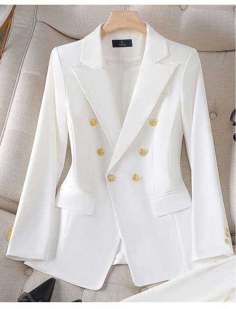 BandS - White Blazer